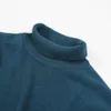 jesienne zimowe turtleeck SWEATER Men Casual Wysokiej jakości podstawowy teksturę dzianinową odzież plus rozmiar odzieży 582 201203