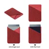 Universal 3M Adhesive Pocket Stickers PU Leather Storage Wallet Card Credit Holder Stick-on Back Cell Phone Pouch