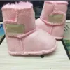 Luxurys Designers Toddler Infant First Walkers Newborn Baby Boys Girls Warm Snow Boots kid Baby Winter Soft Sole Shoes