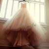 Puszysty tiul ukochany sukienki ślubne Linia z powrotem koronkowa w górę Prosta suknie ślubne w rozmiarze Country Garden Bridal sukienka 2021 Vestidos de novia