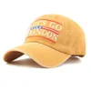 Laten we Go Brandon Geborduurde Baseball Cap Gewassen Katoen Amerikaanse Vlag Katoen Mannen Hoed Eend Tong Hoeden CCB14463