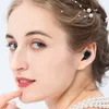 M10 TWS trådlös Bluetooth V5.1 Hörlurar Mini Hörlurar Stereo Sport Örhudds Touch Key LED Display Vattentät headset med mikrofon