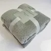 Ren färgkasta filtnät Pineapple Grid Coral Fleece Blankets Knee Blanket Small Blanket Pet Blankets XD24332