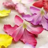 結婚式の帽子の装飾ハワイアンパーティーのための7cmのシルク蘭の造られた花の蘭の高品質のDiyの花