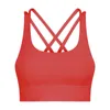 Cross Back Yoga Tank Sports Bra Wysoka siła Running Fitness Seksowna odporna na wstrząsy wyższe wsparcie dla kobiet bielizny Tops Gym Ubrania x027