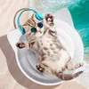 SHUANGMAO Summer Cat Beds Cooling House Mat Pet Cooler Aluminum Alloy Ice Pad Keep Cool Pets Down Cooling Cats Mats for Supplies 201109