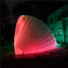 Giant Inflatable Shell Tent With LED Light and CE Blower For Music Party Inflatables Tent Decoration