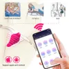 Vibromasseur clitoridien portable, télécommande avec application pour femmes adultes, jouets sexy pour gode et culotte, stimulation sexyshop