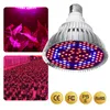 Grow Light Full Spectrum 30W/50W/80W E27 UV IR Growing Bulb for Indoor Hydroponics Flowers Plants LED Growth Lamp Fast