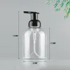 2020 hand sanitizer foam bottle transparent plastic Pump Bottle for disinfection liquid cosmetics Hot sale in USA(free fast sea shipping)