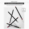 Frete Grátis Epacket Novo Profissional Maquiagem Eyeliner Lip Liner Lápis! 12 Cores