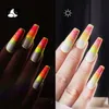 8ml Lysande Spider Nail Gel Nail Art Målad Elastisk Ritning Lim Fototerapi Nagellack Art Gel 6PC