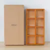 Opslagladen Retro houten desktop multifunctionele doos met compartimenten acht van het sorteren van puin