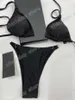 Bikini italien printemps été nouvelle haute couture chaîne lettres dentelle femmes maillots de bain hauts qualité 66