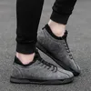 Men Flats Shoes Men Casual Shoes Athletic Shoe Style Outdoor Walking Comfortable Lace Up Cow Leather