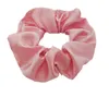 Frauen Seide Scrunchie elastische handgemachte mehrfarbige Haarband Pferdeschwanz Halter Stirnband Haarschmuck Epacket 70 Farben 414 K2