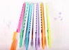 1 ensemble de ciseaux en plastique Kawaii pour coupe-papier Scrapbooking enfants fournitures scolaires de bureau papeterie coréenne
