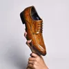 حار بيع -2020 ربيع جديد جلد طبيعي الرجال اللباس أحذية مشبك أكسفورد حزب الزفاف أحذية الرجال الأعمال الرسمية حجم كبير