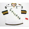 Real Men Real Full Embroidery # 93 Mitch Marner London Knights OHL Authentic Third Edge 2.07287 ou personnaliser tout nom ou numéro de hockey Jersey