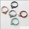 Идентификационные браслеты Id Ювелирный дизайнерский браслет Унисекс Кожаная мода Для мужчин и женщин Регулируемый размер Высочайшее качество Прямая доставка