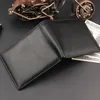 Pocket Pocket Coin Pinold Casual Portable Purse Classic PU Leather Pu Simple Men Wallet Carte Gift Slim217g