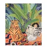 Djurserie Design Nordic Ins Hanging Tapestry Bakgrund Tyg Boho Decor Wall Tyg Jungle Tiger Girl Y200325