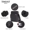 Tinyat Men's Shoulder Bags Canva Påsar för män 9 7'Pad Casual Waterproof School Sling Bag Business Men's Crossbody B2102