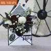 BBJ WRAPS Lovely Hand Hold Envelope Flower Pot Bouquet Packaging Florist Valentine039s Day Festival Rose Boxes 5pcslot Y11283105100