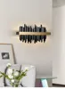Nowoczesna LED Kinkiet Light Gold / Black Sypialnia Lampy ścienne Dekoracje Luksusowe Dekoracje Home Decor