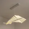 Moderne LED Kroonluchter Verlichting Woonkamer Nieuwigheid Kunst Hanglampen Kantoor armaturen Nordic Eetkamer Bar Hanglichten