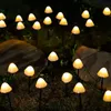 Solar Lamps Garden Light String Fairy Lamp Stake For Yard Decoration