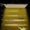 300W carré spectre complet Led élèvent des lumières blanches aucune lumière de plante de bruit grande zone d'éclairage CE FCC ROHS