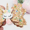 Unicorn Bow Tornante Gretel Elk Festa per bambini Bowknot Accessori per capelli carini Paillettes Bambini Vendita calda colorata 2 99wj M2