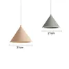 Nordic simple modern chandelier creative personality LED restaurant light macaron style restaurant pendant lamp bar lamp