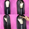 HD Transparent Lace Wigs 13x6 Lace Front Human Hair Wigs Pre Plucked Remy Brazilian Straight 360 Lace Frontal Wig5454232