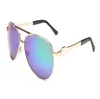 Wholesale Mens Womens Designer Sunglasses Sun Glasses Round Fashion Gold Frame Glass Lens Eyewear For Man Woman With Original Cases Boxs Mixed Color