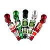 Mini Beer Bottle Metal Pipe 3.27inch hand Smoking Pipes Gift For Smoker Portable Herbal Tobacco