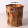 New Fashion Solid Wood Bath Tub Foot Bath Tub Thicker Foot Bucket Massage Spa Pedicure Heated Soaking Steam