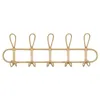 Hangers & Racks Large Rattan Wall Hooks Clothes Hat Hanging Hook Crochet Cloth Holder Organizer Hangers Decor for Home Decor284e