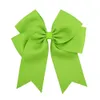 6inch Girls Kids Grosgrain Ribbon Big Bowknot Hair Clip Toddler Barge Boutique Cheer Bow Bow Barrettes Hairpins Hair Assories YL672