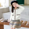 Designer Designer Girls Girl039S Autumn Dress 2020 New Cardigan Skirt Short Skirt two Pitt315S147442