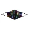 Bling Pailletten Gezichtsmasker Stofdicht Beschermende Maskers Wasbaar Herbruikbaar Elustal Earloop Mouth Cycling Mask In Stock HHA1685