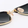 Nuovo marchio Top Brand Vintage pieghevole club di moda da sole da sole da sole da sole da donna master gafas oculos de sol occhiali da sole 21766866062