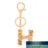 Chaveiros Bonito Chaveiros Para As Mulheres Menina Inglês Inicial Acrílico Key Chaveiro Anel Charme Alfabeto Keyring Carro Bolsa Decoração Presente