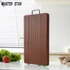 Master Star Black Walnut Wooden Chopping Board Kitchen Blocks Nature Nature Wood Tut Board with Handle T2001112516