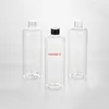 500 ملليلتر x 24 زجاجة بلاستيكية شفافة 500cc شامبو فارغة حمام سائل الصابون الحاويات العناية الشخصية زجاجات إعادة الملء