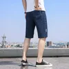 Elastic Loose Straight Leg Trend Large Increase Shorts Men Jeans Summer Size S-7XL Denim Jeans1