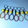 Tennisracket met bal Sleutelhanger Sleutelhanger Exquisite Party Lichtgewicht Sport Sleutelhangers Grappige Leuke Sleutelhanger voor kinderen Kinderen WQ654