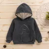 2021 Children's sweater autumn winter new baby Hoodie and velvet thick coat warm pullover Boys Winter Pullover