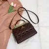 HBP Classic Women Torby Saddle Axilary Lady Hot Satchel Torba Na Ramię Hobo Torebki Wzory kratowe PU Leather Lady Tote Crossbody Messenger Torebka Cross Cross